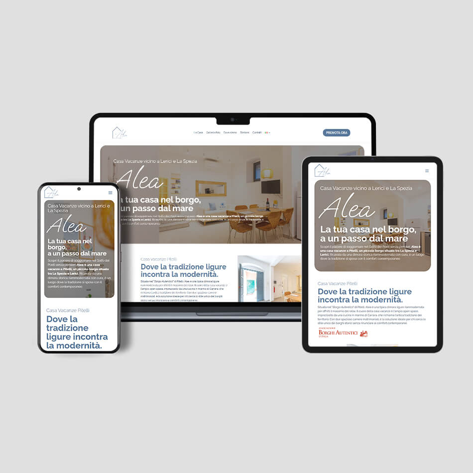 Sito web Aleahome Sito web Aleahome